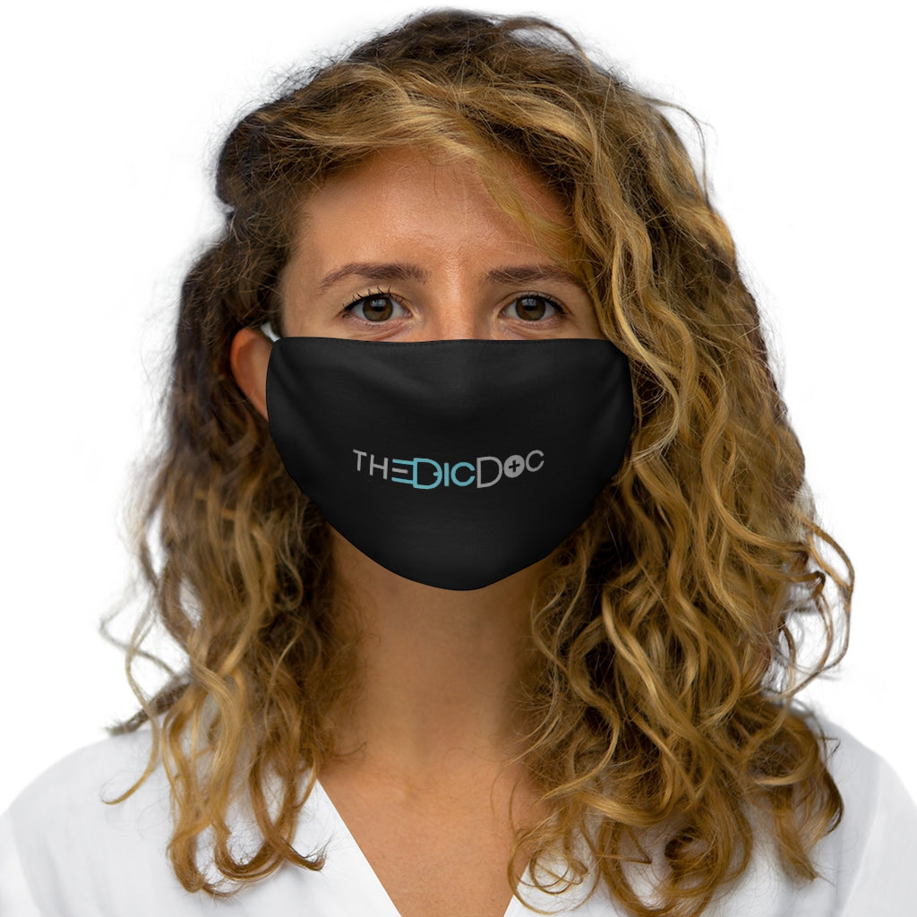 Dick Doc Logo Face Mask Black